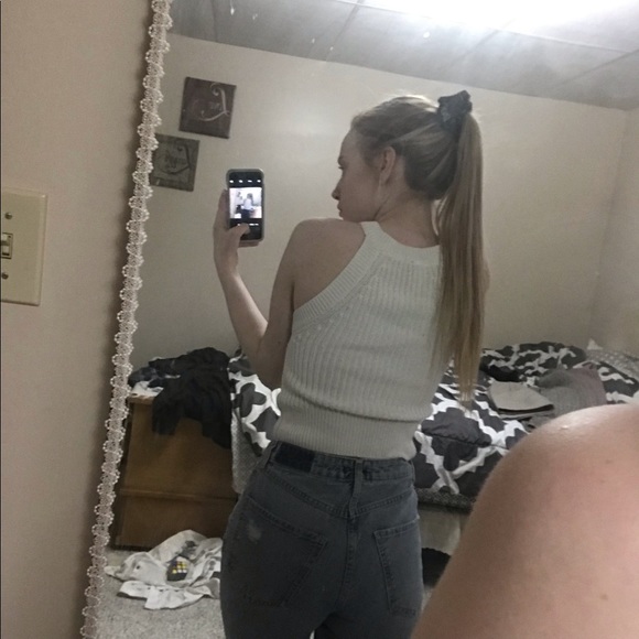 Knitted crop top - Picture 3 of 4